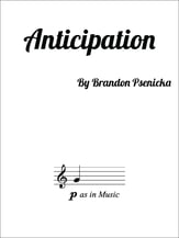 Anticipation Concert Band sheet music cover